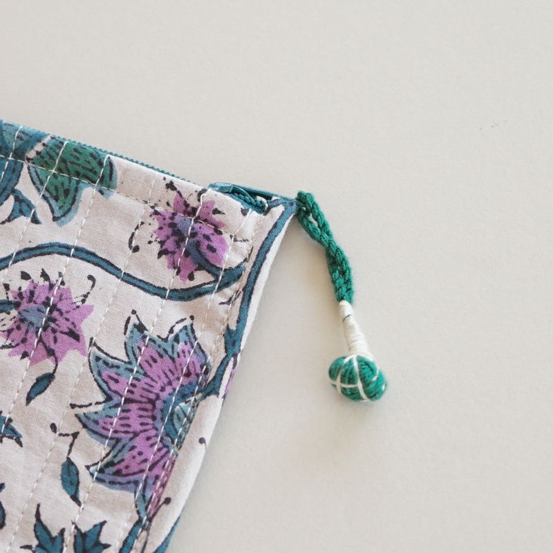 ANOKHI from INDIA FLAT POUCH - D - | Letra｜レトラ公式通販