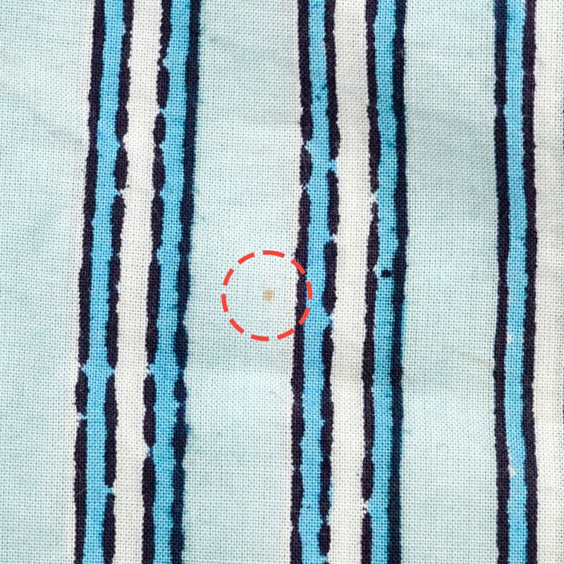 【ご確認ください】ハンドプリントのため、インクの付着、染ムラやシミ、プリントのズレがございます。