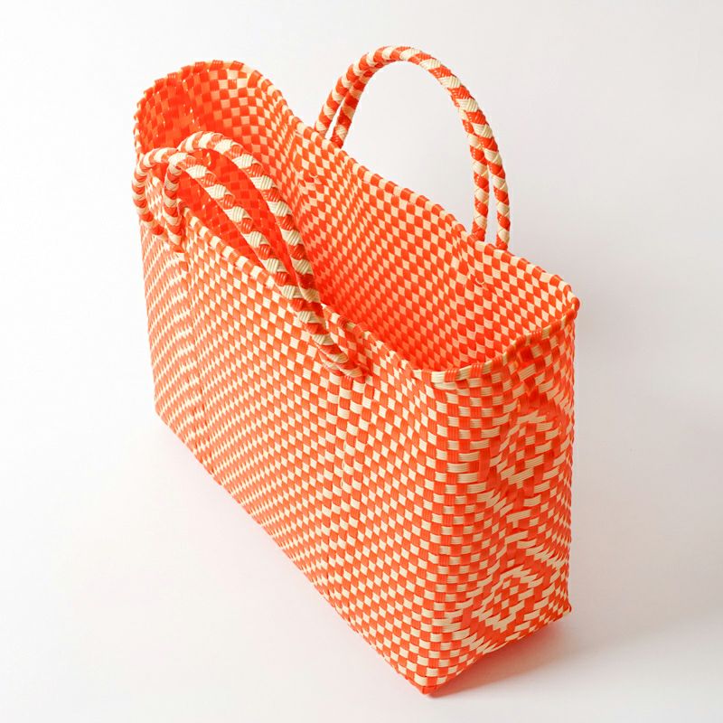 MERCADO - BIG BAG - Orange / Cream | Letra|レトラ公式通販 MERCADO - BIG BAG - Orange / Cream | Letra|レトラ公式通販