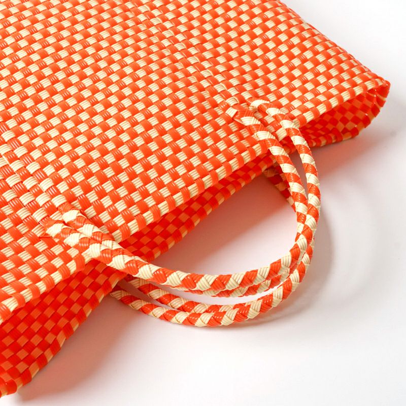 MERCADO - BIG BAG - Orange / Cream | Letra｜レトラ公式通販