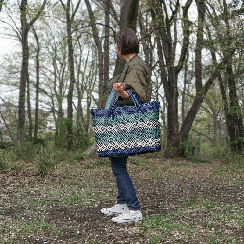 MERCADO - BIG BAG - Orange / Cream | Letra｜レトラ公式通販