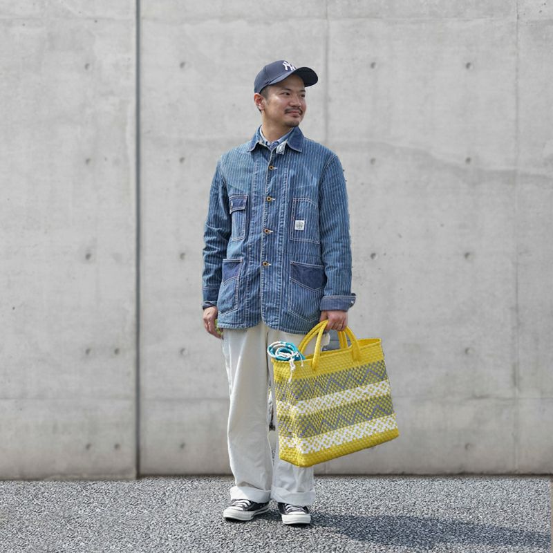 MERCADO - BIG BAG - Orange / Cream | Letra｜レトラ公式通販