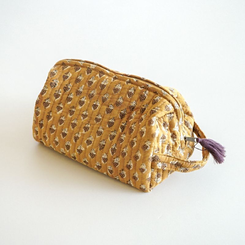 Indianフリンジウエストポーチ 90‘ Hand Made 新品 PUR - POUCH - MADE IN INDIA - Brown - | Letra｜レトラ公式通販