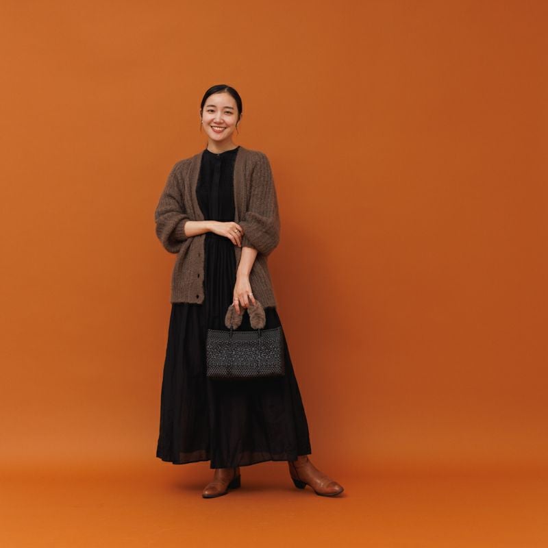 MERCADO BAG - MIMOSA - Black (SHORT XS) | Letra｜レトラ公式通販