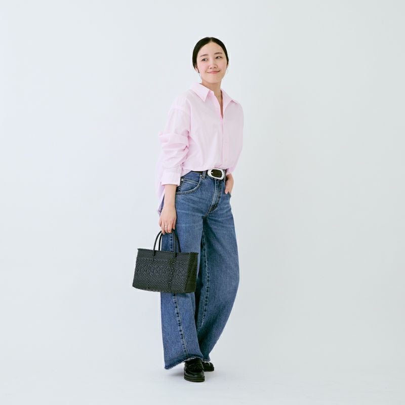 MERCADO BAG - MIMOSA - Black (SHORT XS) | Letra｜レトラ公式通販