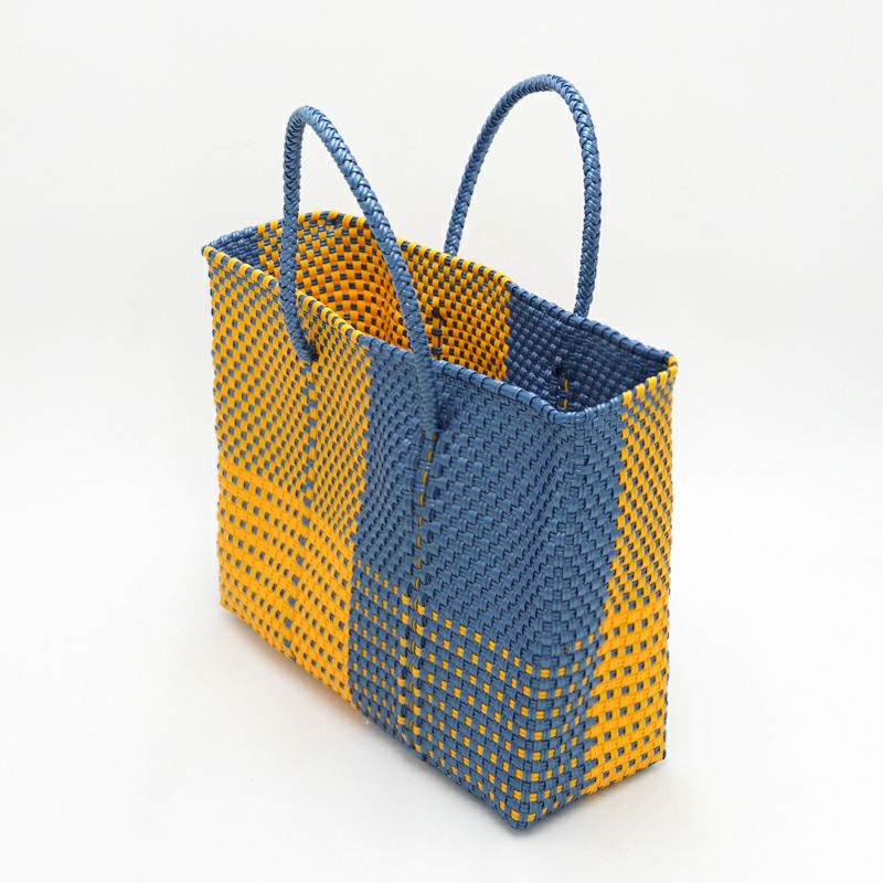 MERCADO BAG - ARENA - Metallic Blue / Yellow (XS) | Letra｜レトラ