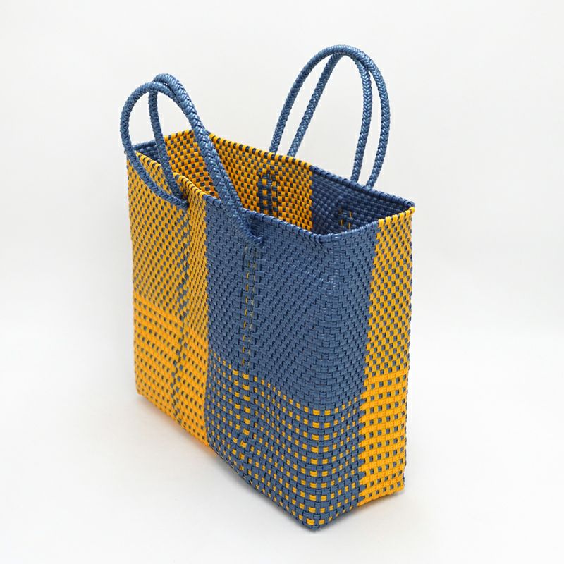 MERCADO BAG - ARENA - Metallic Blue / Yellow (S) | Letra｜レトラ