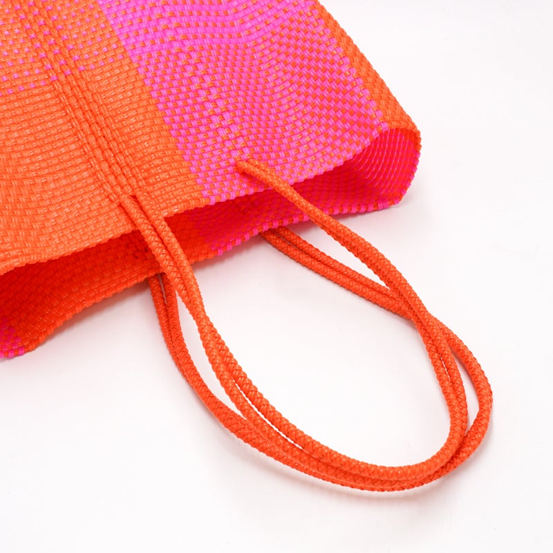 MERCADO BAG - ARENA - LONG HANDLE - Oragnge / Pink (M) | Letra