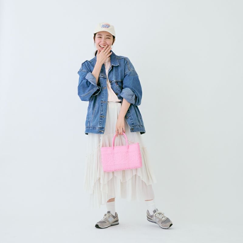 MERCADO BAG - MIMOSA - Pink (SHORT XS) | Letra｜レトラ公式通販
