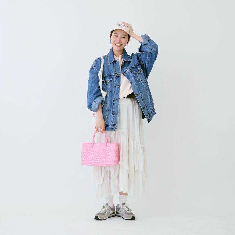 MERCADO BAG - MIMOSA - Pink (SHORT XS) | Letra｜レトラ公式通販