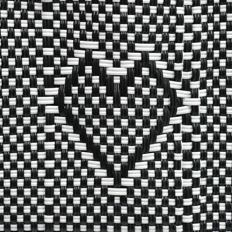 MERCADO BAG - CHICA - CORAZON - Black / White (XXS) | Letra