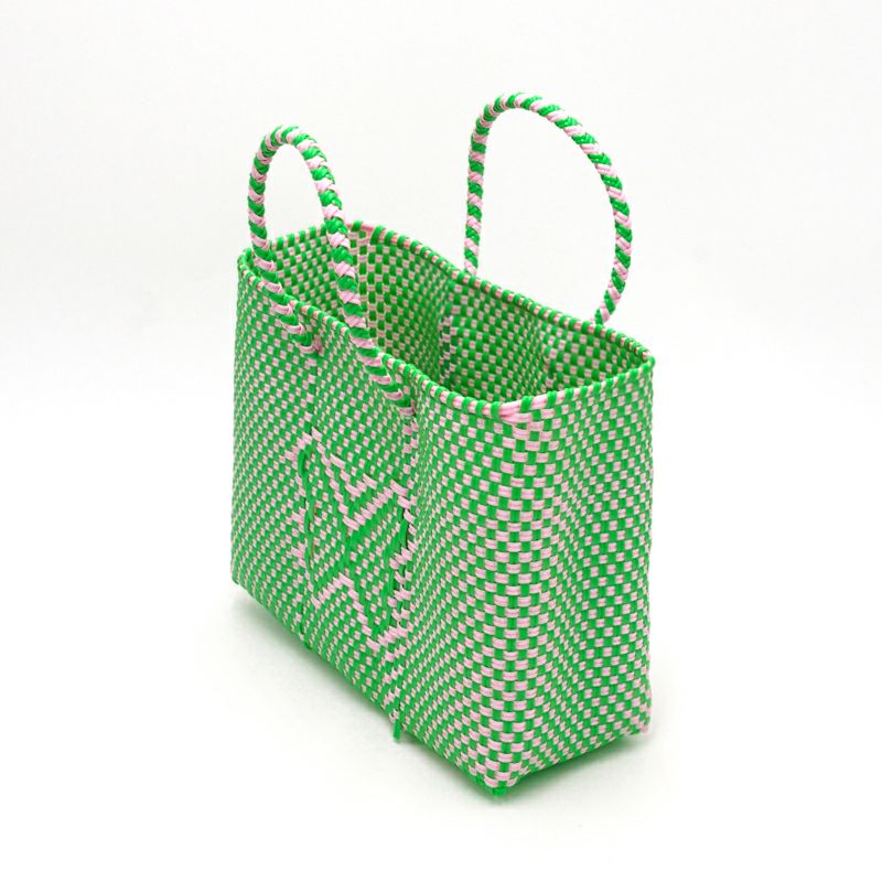 MERCADO BAG - CHICA - FAIRY - Light Green / Pink (XXS) | Letra
