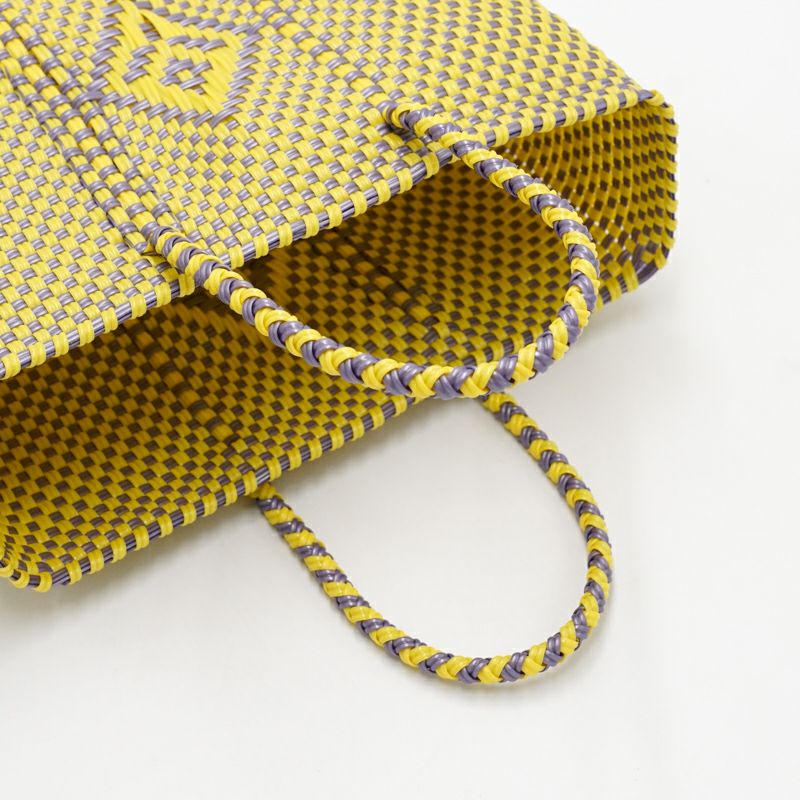 MERCADO BAG - CHICA - MARIGOLD - Yellow / Metallic Purple (XXS