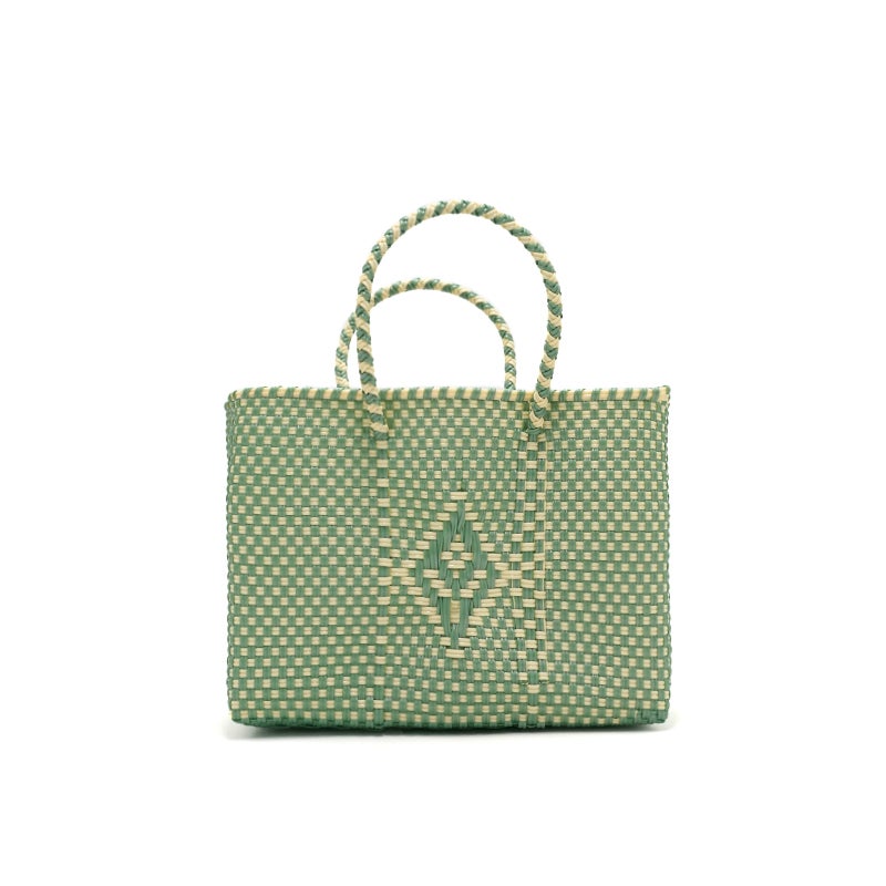 MERCADO BAG - CHICA - MARIGOLD - Metallic Green / Cream (XXS