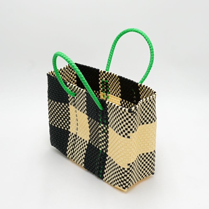 MERCADO BAG - CHICA - CHECK - Cream / Black (XXS) | Letra｜レトラ