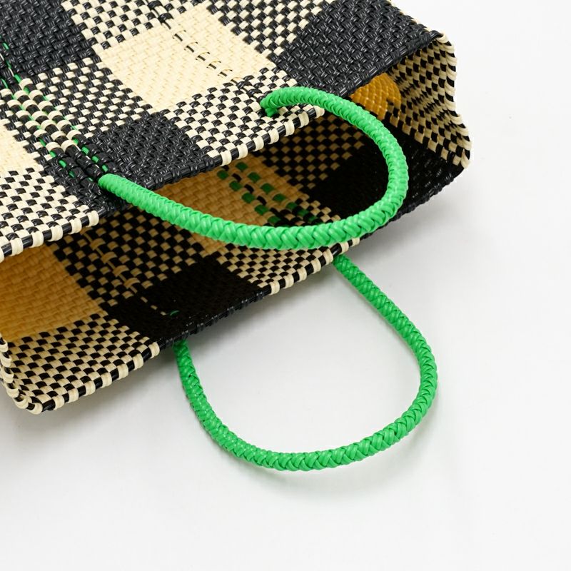 MERCADO BAG - CHICA - CHECK - Cream / Black (XXS) | Letra｜レトラ