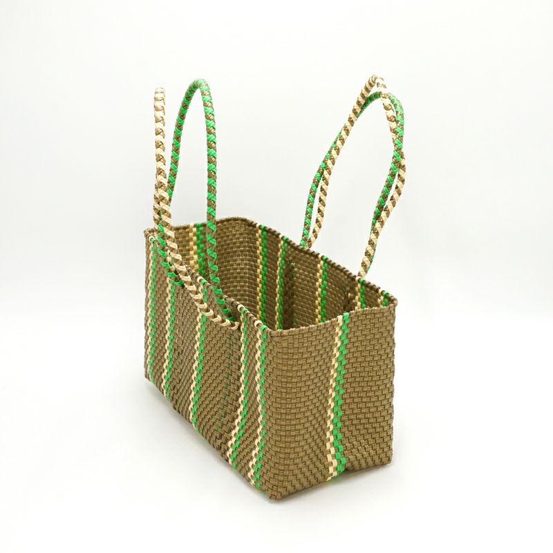 MERCADO BAG - CHIWAWA STYLE - LINEA - Gold / Cream / Light Green