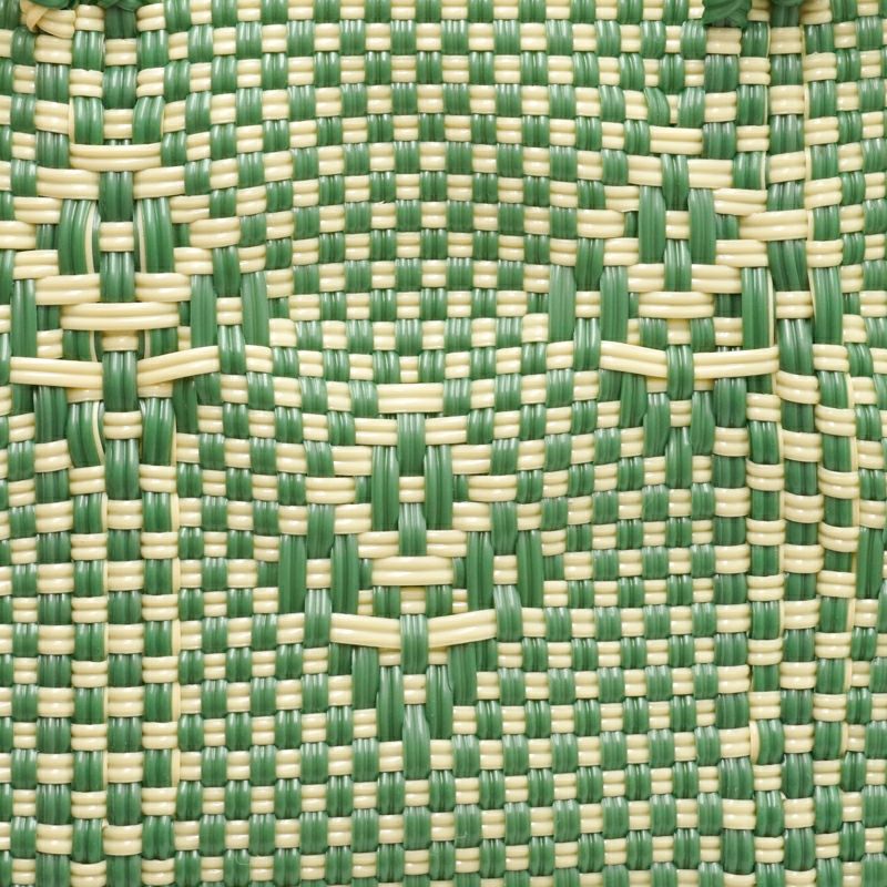 MERCADO BAG - CHIWAWA STYLE - RAMO - Metallic Green / Cream