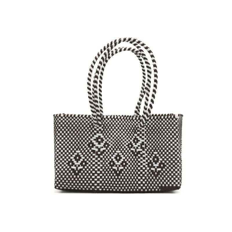 MERCADO BAG - CHIWAWA STYLE - RAMO - Brown / White | Letra｜レトラ