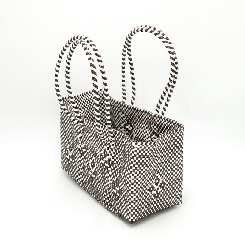 MERCADO BAG - CHIWAWA STYLE - RAMO - Brown / White | Letra｜レトラ