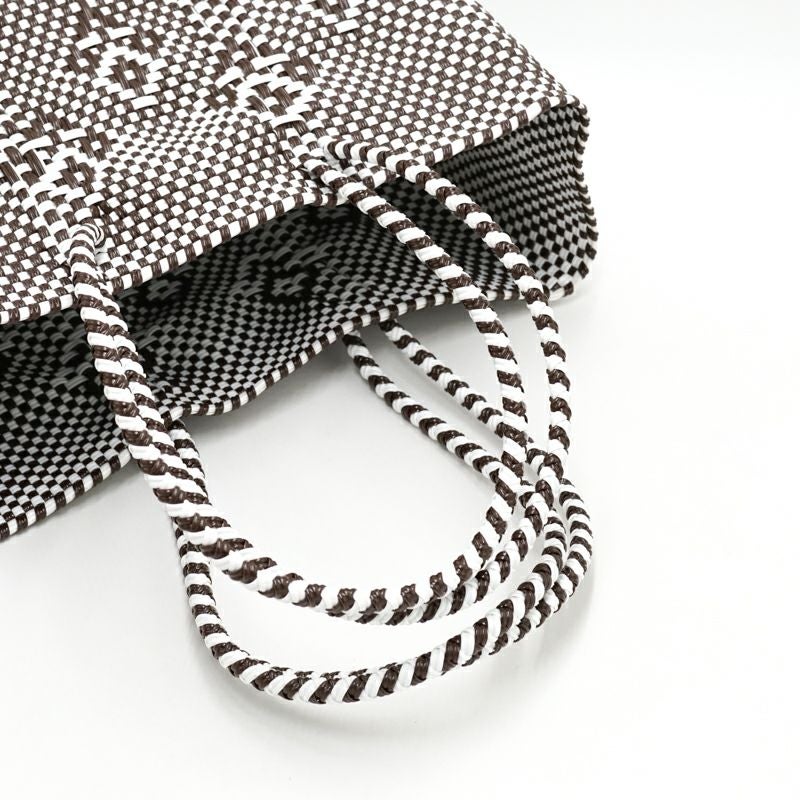 MERCADO BAG - CHIWAWA STYLE - RAMO - Brown / White | Letra｜レトラ