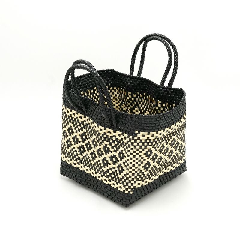 MERCADO BAG - DICE - MIMOSA - Black / Cream | Letra｜レトラ公式通販