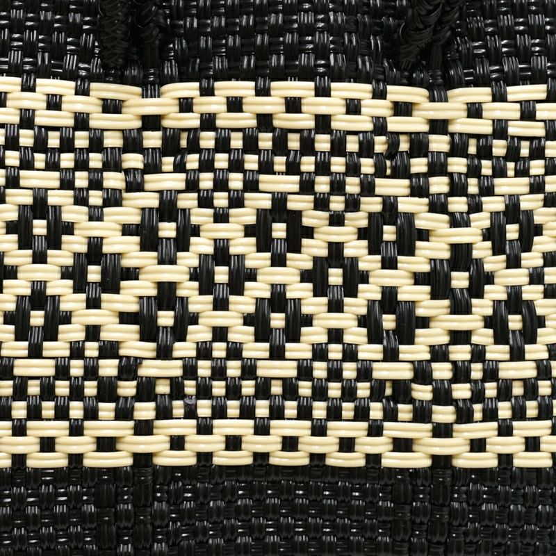 MERCADO BAG - DICE - MIMOSA - Black / Cream | Letra｜レトラ公式通販