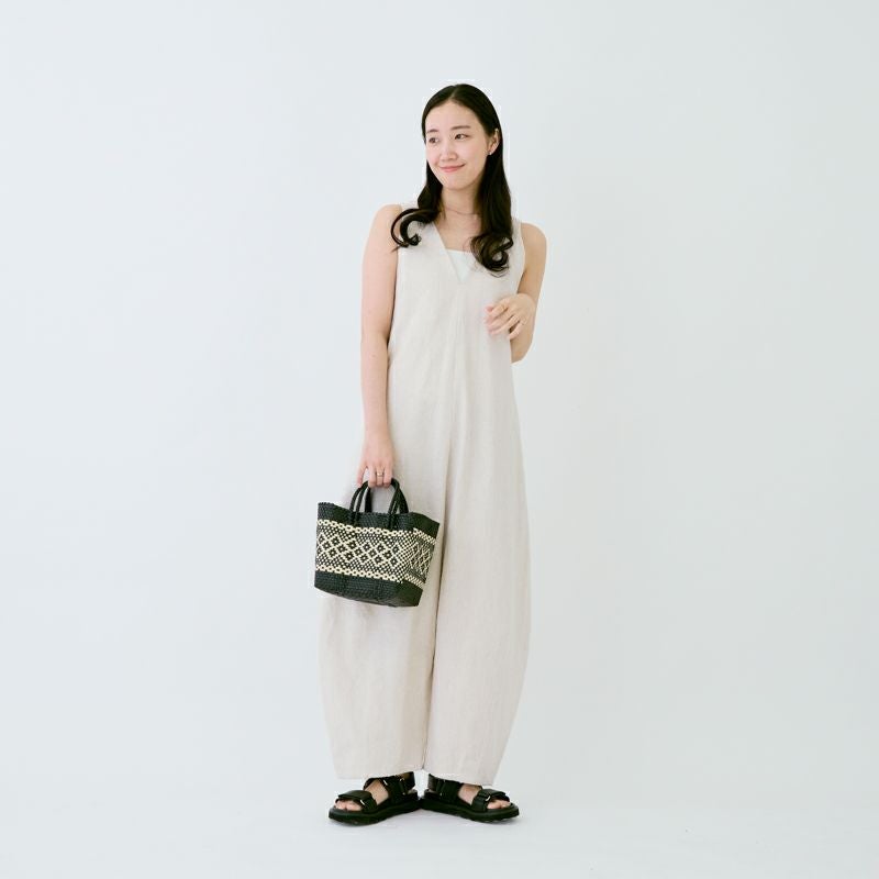 MERCADO BAG - DICE - MIMOSA - Black / Cream | Letra｜レトラ公式通販
