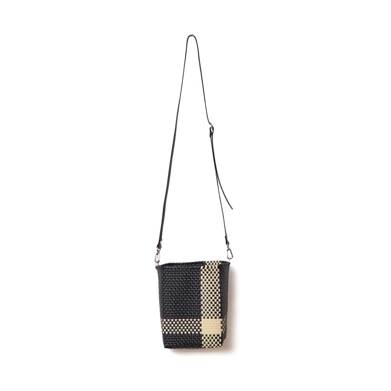 MERCADO - SACOCHE - CROSS LINE - Black / Cream | Letra｜レトラ公式通販