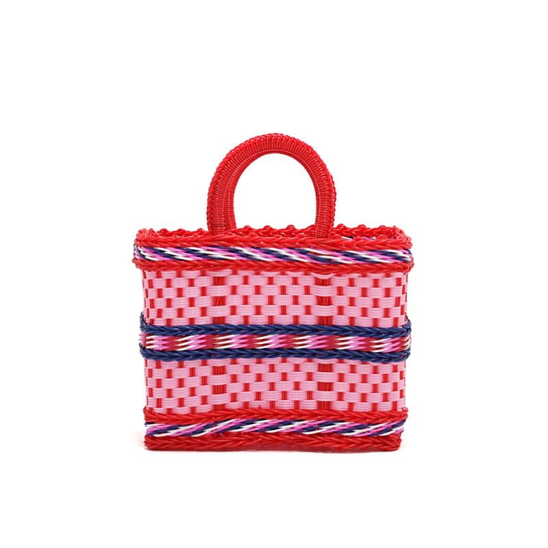 CLASICO BAG - Red / Pink (XXS) | Letra｜レトラ公式通販