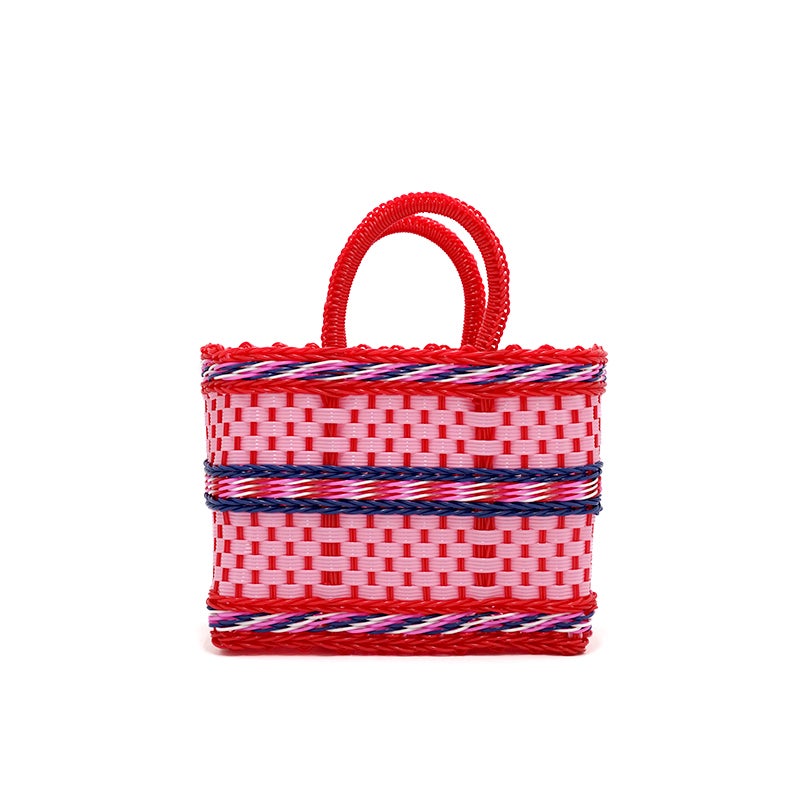 CLASICO BAG - Red / Pink (XXS) | Letra｜レトラ公式通販