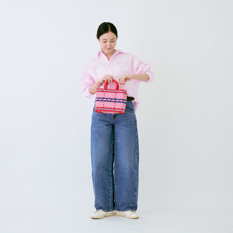 CLASICO BAG - Red / Pink (XXS) | Letra｜レトラ公式通販