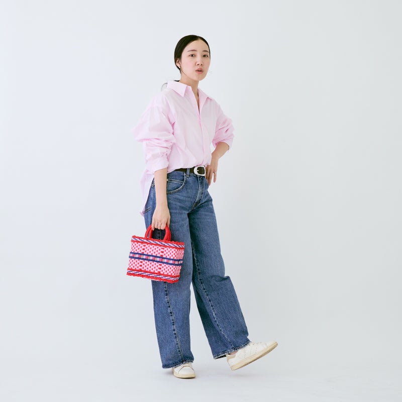 CLASICO BAG - Red / Pink (XXS) | Letra｜レトラ公式通販