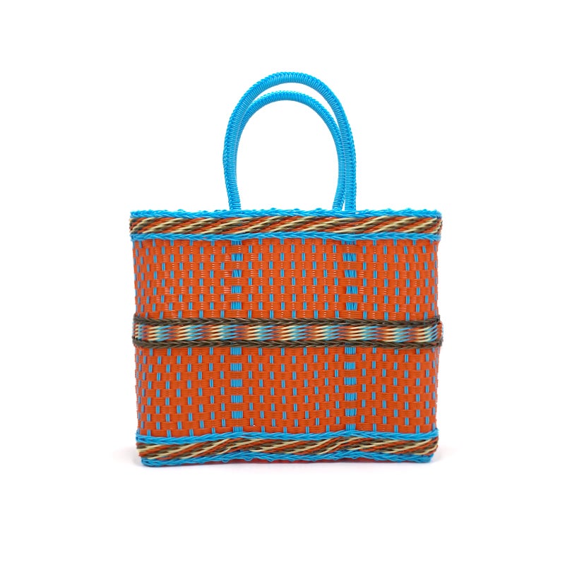 CLASICO BAG - Light Blue / Orange (S) | Letra｜レトラ公式通販