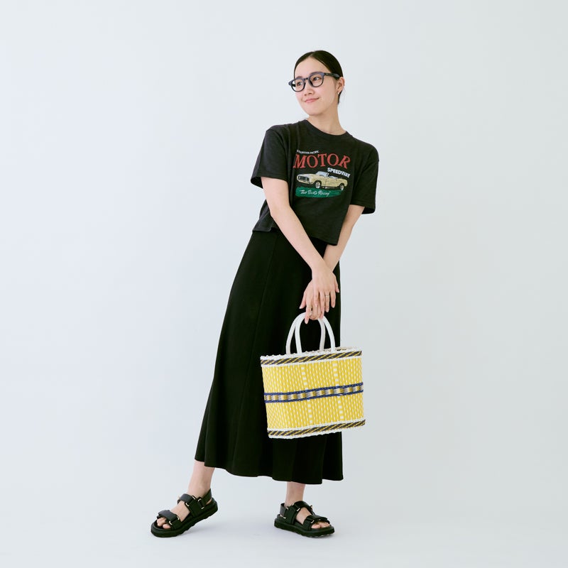 CLASICO BAG - White / Yellow (S) | Letra｜レトラ公式通販