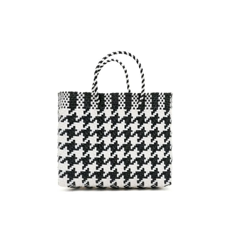 MERCADO BAG - CHIDORI - White / Black (XS) | Letra｜レトラ公式通販