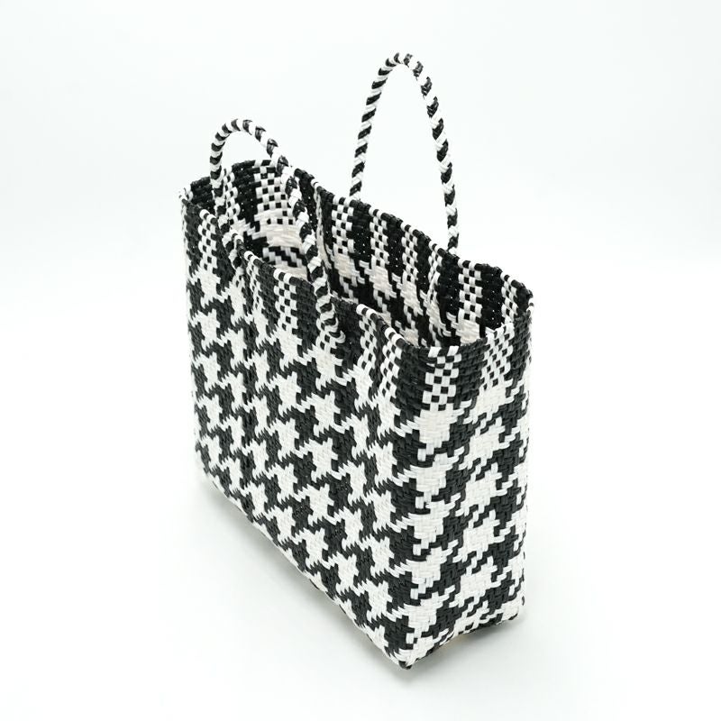 MERCADO BAG - CHIDORI - White / Black (XS) | Letra｜レトラ公式通販