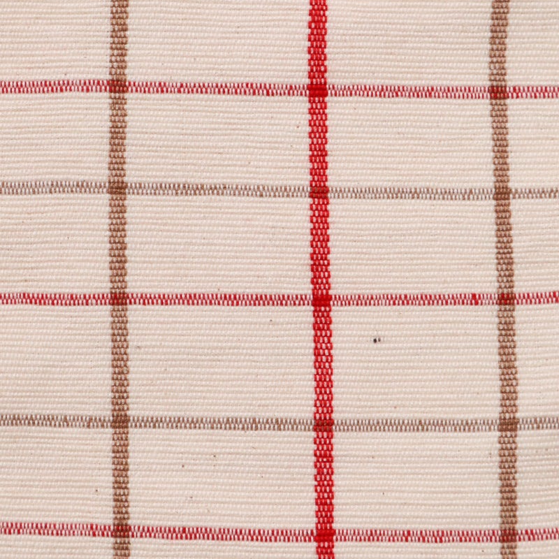 HAMMOCK BAG - SACOCHE - TARTAN CHECK - Ivory / Red | Letra｜レトラ