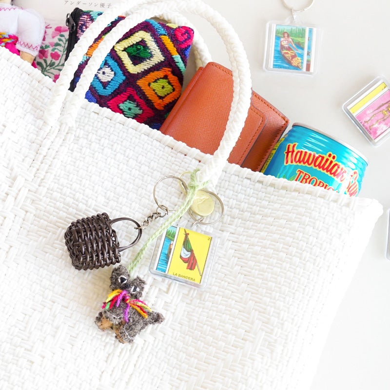 MERCADO BAG KEY HOLDER - VIVIT | Letra｜レトラ公式通販