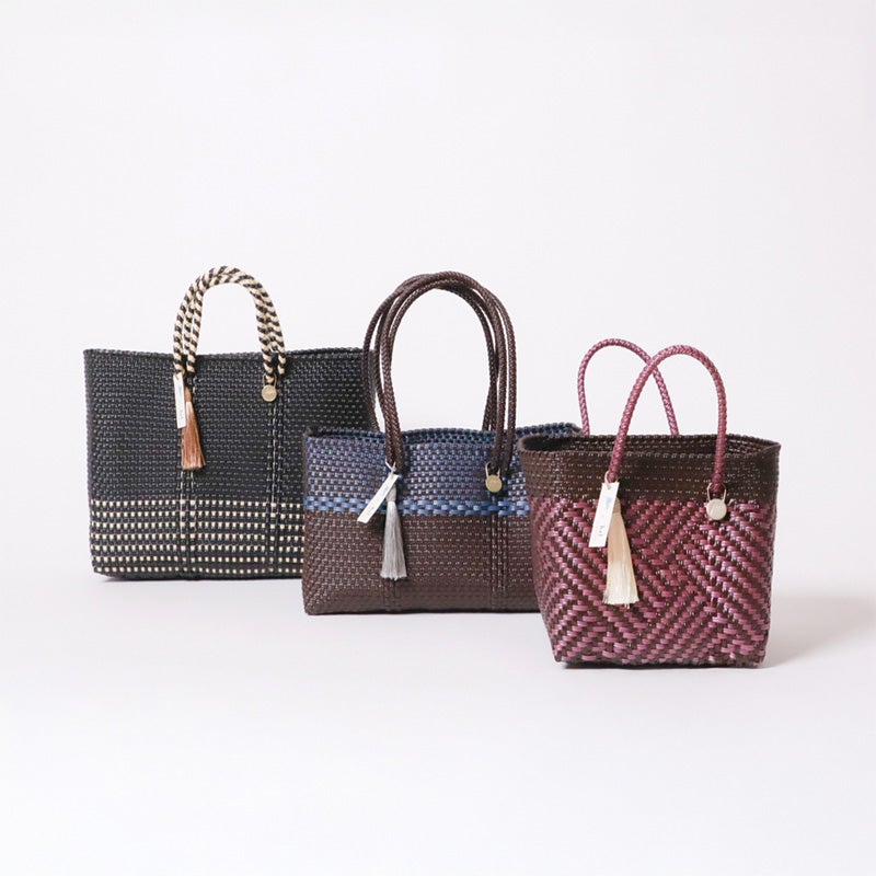 MERCADO BAG - Letra × hal ORIGINAL CHIWAWA - Dark Brown/Metallic