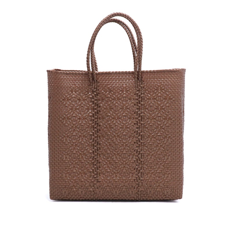 MERCADO BAG - LATTICE - Yellow / Silver (M) | Letra｜レトラ公式通販