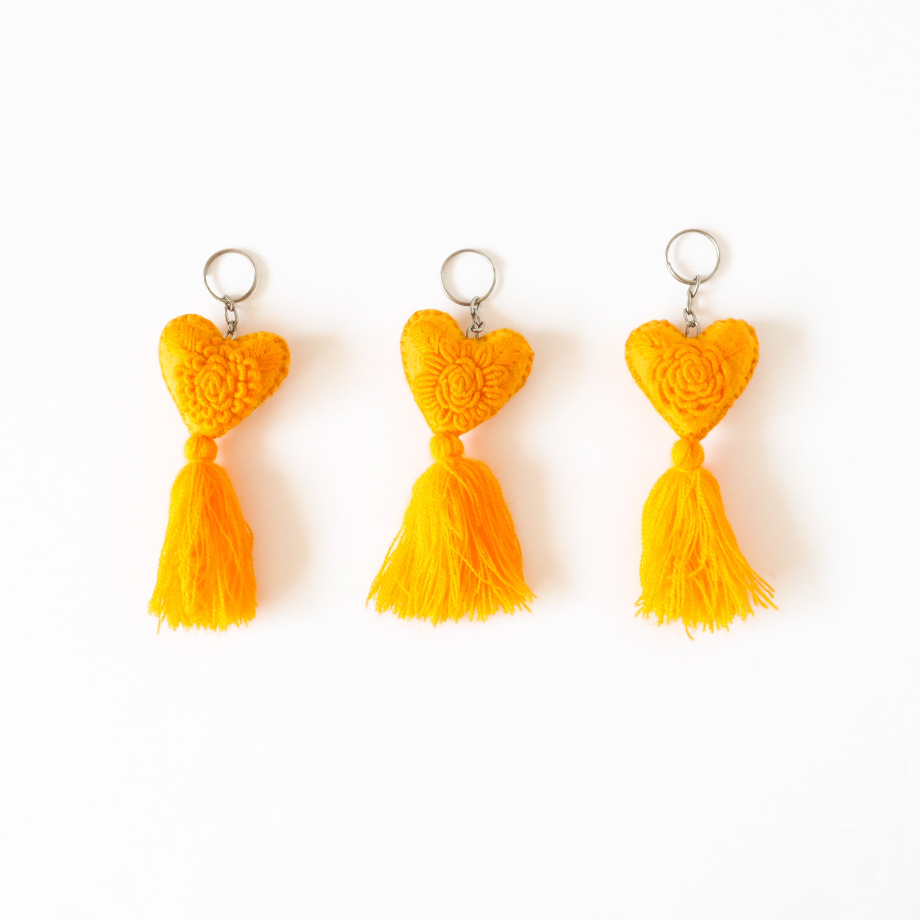 HEART CHARM 2026 -Yellow ASSORT - (key ring type) | Letra｜レトラ