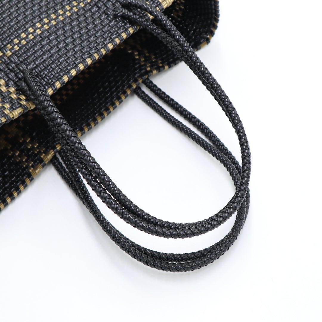 MERCADO BAG - CHIWAWA STITCH - Black / Gold | Letra｜レトラ公式通販