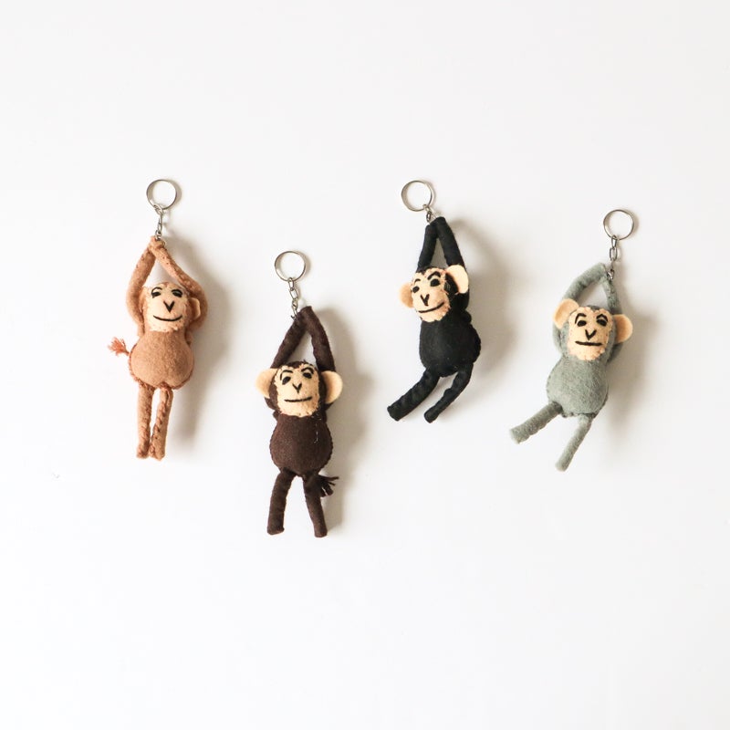 ANIMALITO CHARM 2026 - MONKEY （Gray） | Letra｜レトラ公式通販
